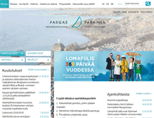 Tablet Screenshot of parainen.fi